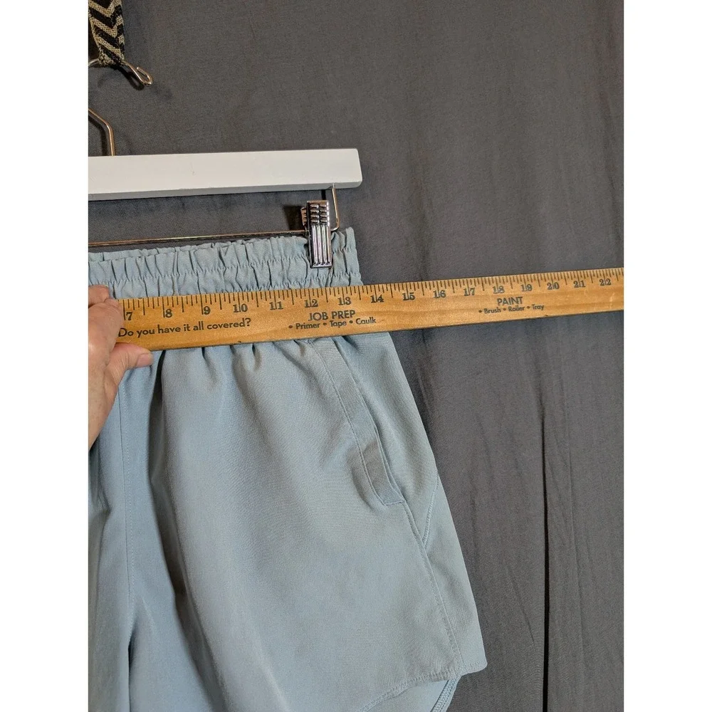 Under Armour Athletic Shorts Size Small‎ Premium Navy Gray Flat Front